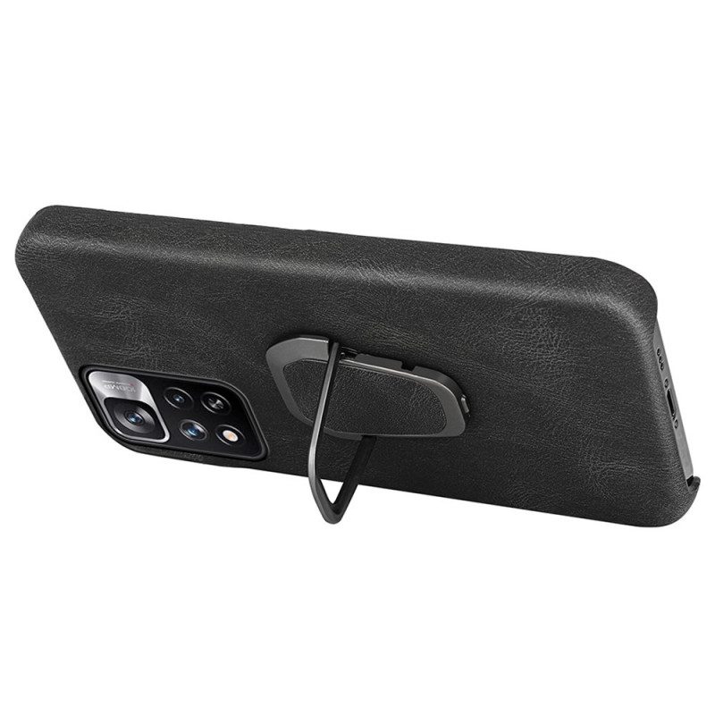 Cover Xiaomi Redmi Note 11 Pro Plus 5G Porta Anelli Effetto Pelle