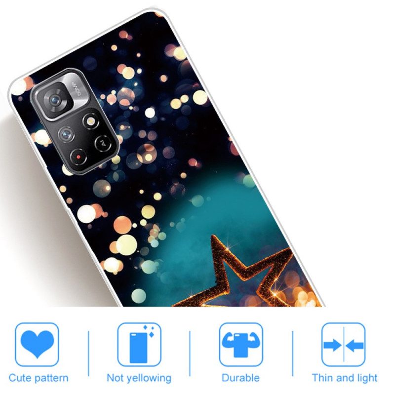 Cover Xiaomi Redmi Note 11 Pro Plus 5G Stella Flessibile