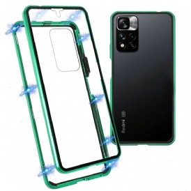 Cover Xiaomi Redmi Note 11 Pro Plus 5G Telaio Anteriore E Posteriore In Vetro Temperato