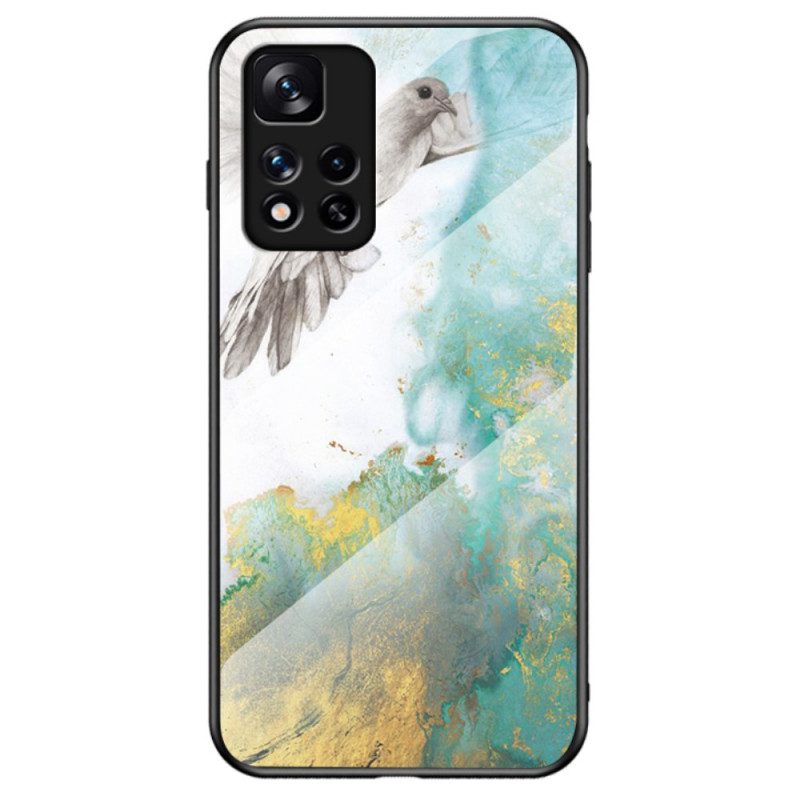 Cover Xiaomi Redmi Note 11 Pro Plus 5G Vetro Temperato Colori Marmo