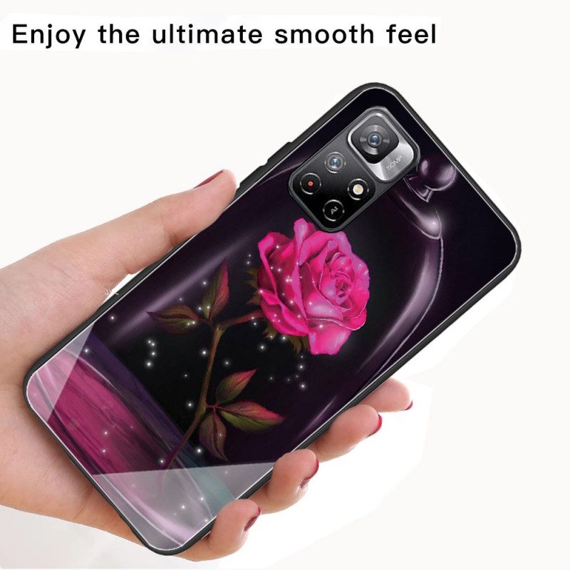 Cover Xiaomi Redmi Note 11 Pro Plus 5G Vetro Temperato Rosa Magico