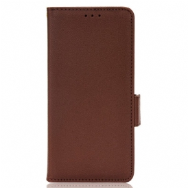 Custodia in pelle Xiaomi Redmi Note 11 Pro Plus 5G Ecopelle Tradizionale Litchi
