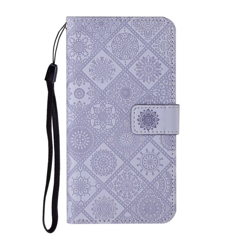 Custodia in pelle Xiaomi Redmi Note 11 Pro Plus 5G Modello Di Arazzo