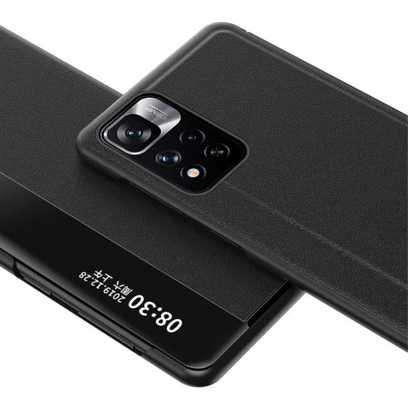 Custodia Xiaomi Redmi Note 11 Pro Plus 5G Ecopelle Testurizzata