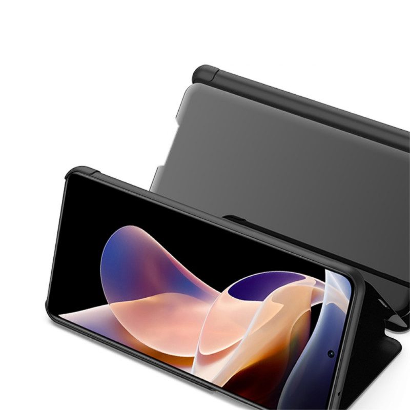 Custodia Xiaomi Redmi Note 11 Pro Plus 5G Specchio Ed Ecopelle