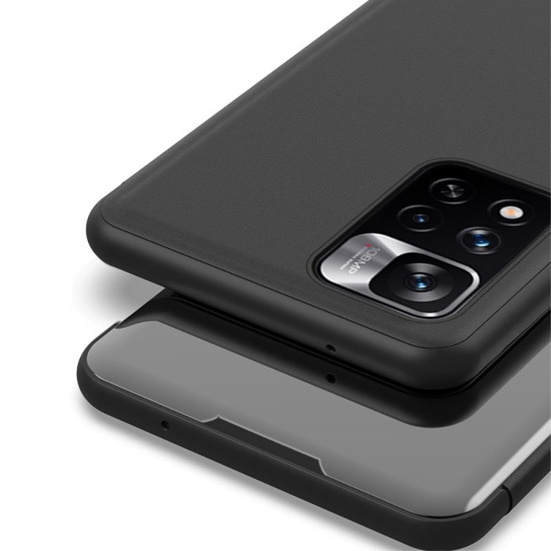 Custodia Xiaomi Redmi Note 11 Pro Plus 5G Specchio Ed Ecopelle