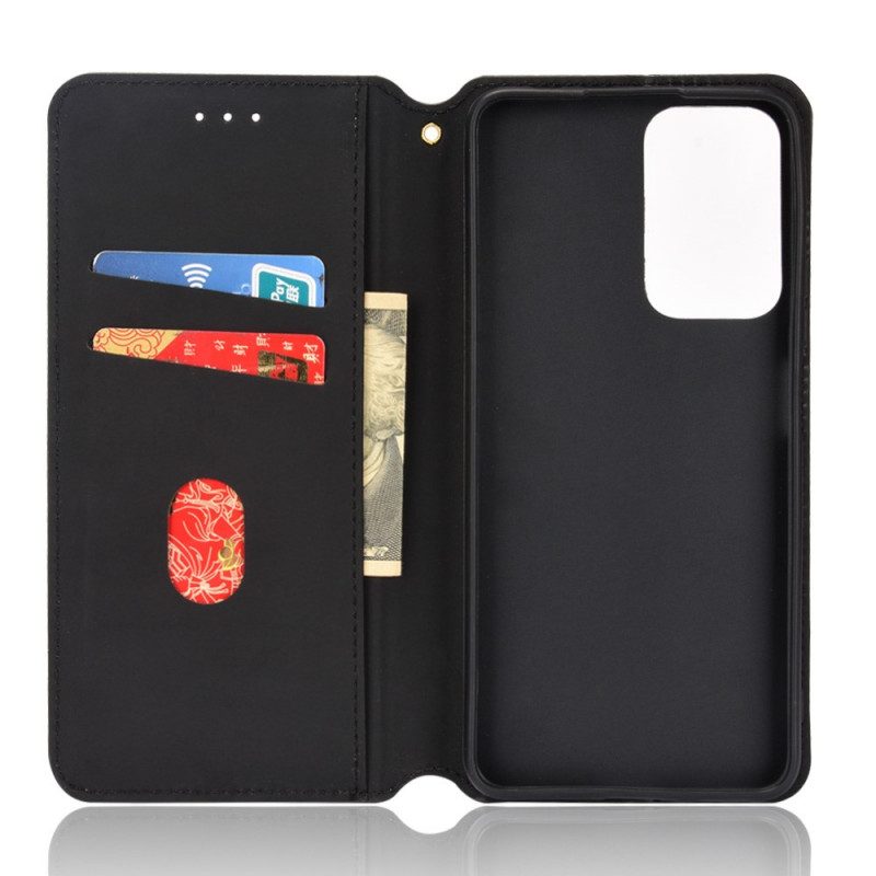 Folio Cover Xiaomi Redmi Note 11 Pro Plus 5G Custodia in pelle Texture Effetto Pelle 3d
