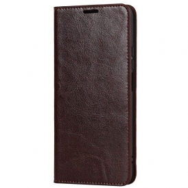 Folio Cover Xiaomi Redmi Note 11 Pro Plus 5G Custodia in pelle Pelle Vera