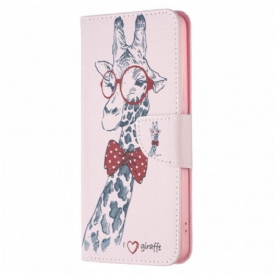 Folio Cover Xiaomi Redmi Note 11 Pro Plus 5G Giraffa Intelligente