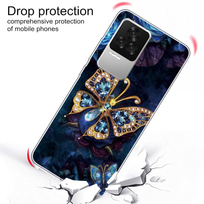 Cover Poco F4 Farfalla In Silicone