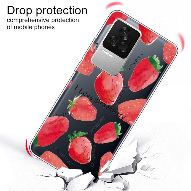 Cover Poco F4 Fragole