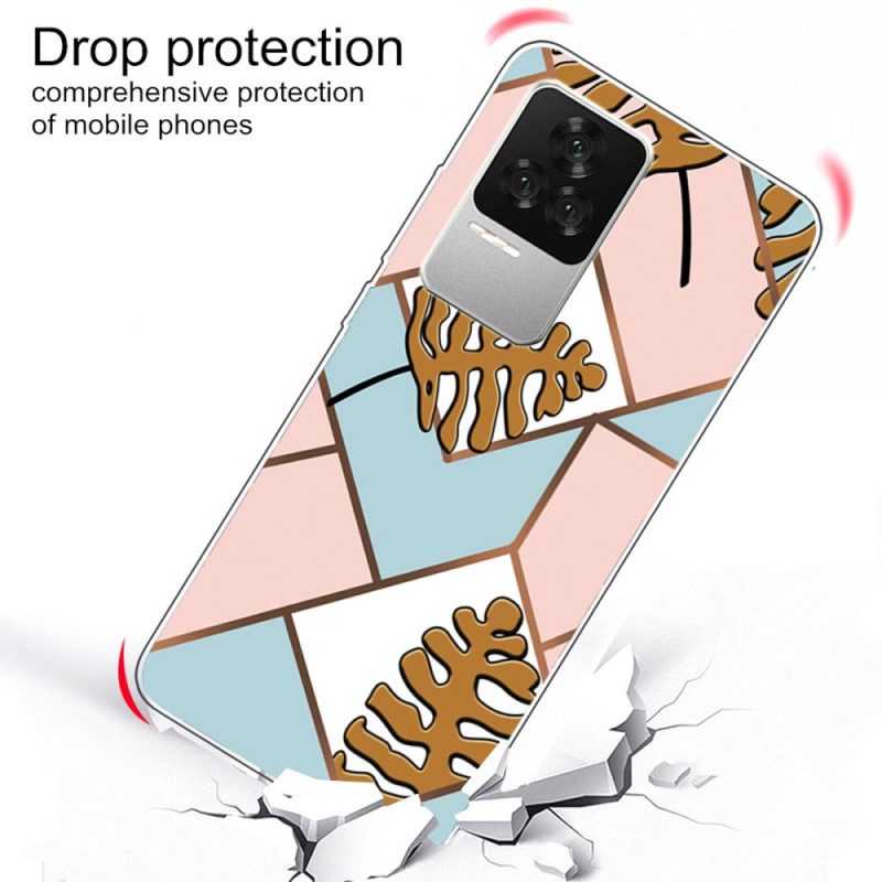 Cover Poco F4 Marmo Siliconico