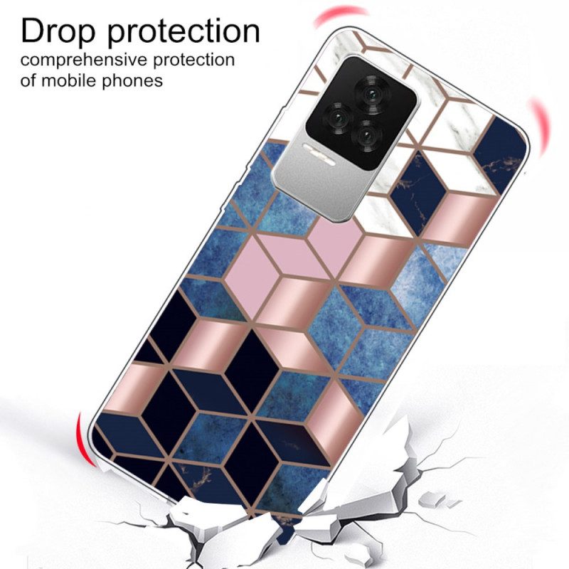 Cover Poco F4 Marmo Stilizzato