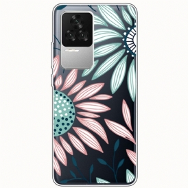 Cover Poco F4 Trasparente Vegetale