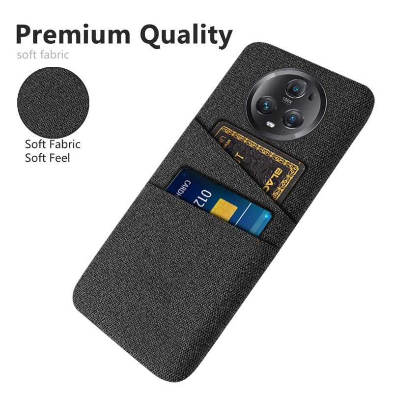 Cover Honor Magic 5 Pro Panno Porta Carte