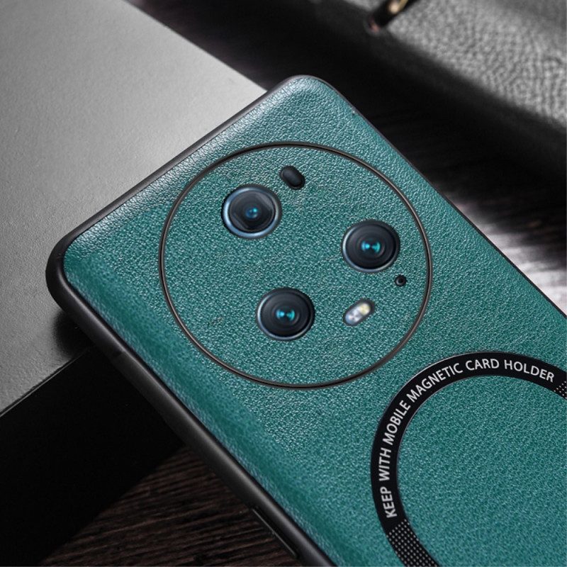Cover Honor Magic 5 Pro Similpelle Compatibile Con Magsafe