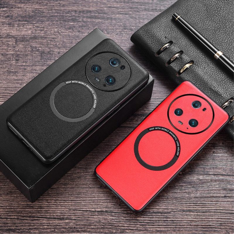 Cover Honor Magic 5 Pro Similpelle Compatibile Con Magsafe
