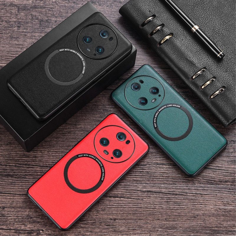 Cover Honor Magic 5 Pro Similpelle Compatibile Con Magsafe