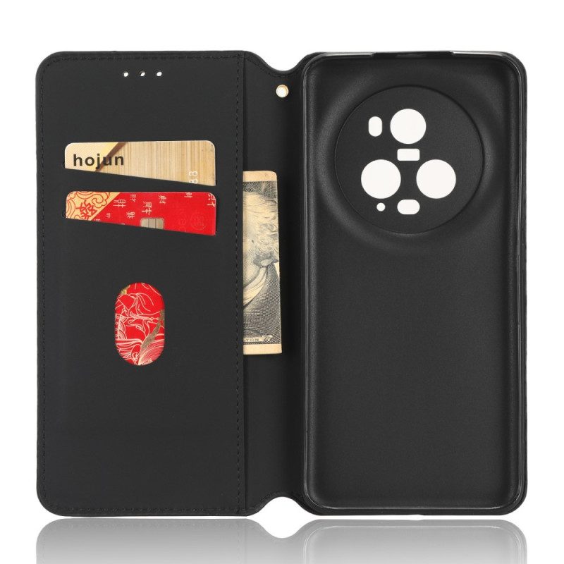 Folio Cover Honor Magic 5 Pro Custodia in pelle Modello 3d