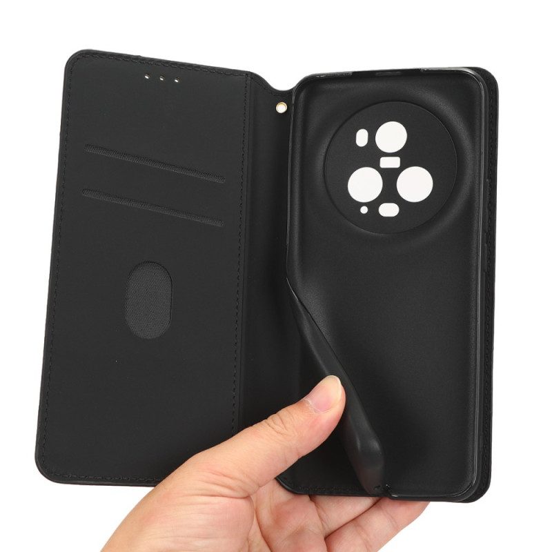 Folio Cover Honor Magic 5 Pro Custodia in pelle Modello 3d