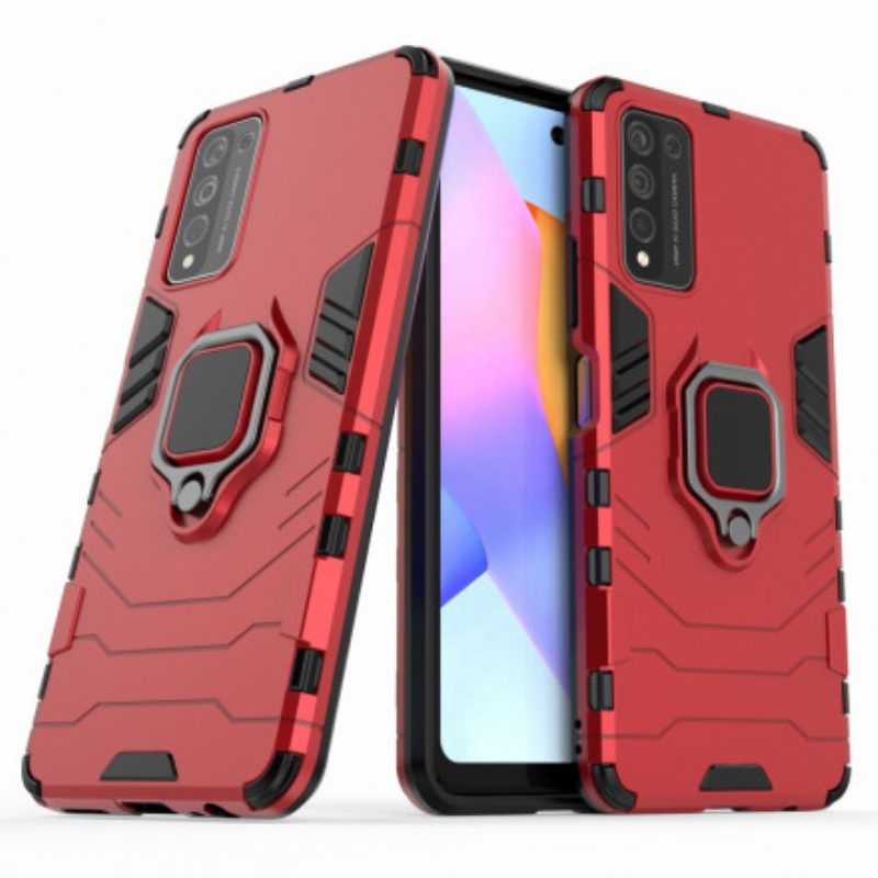 Cover Honor 10X Lite Anello Resistente