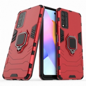 Cover Honor 10X Lite Anello Resistente
