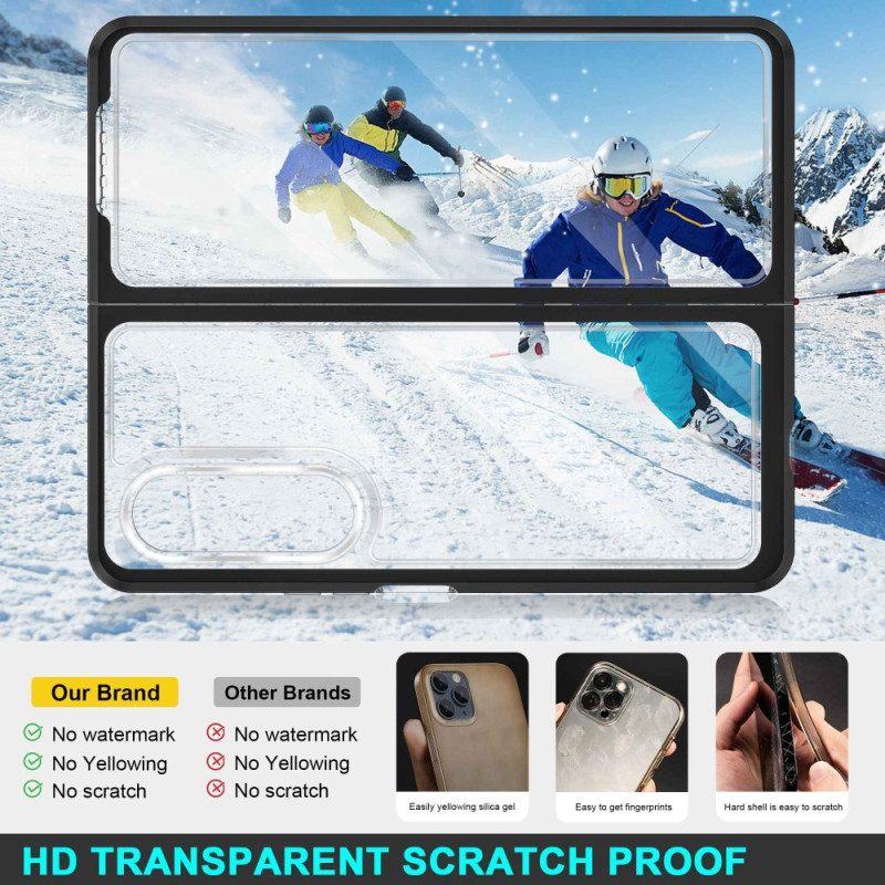 Cover Samsung Galaxy Z Fold 4 Abbigliamento Sportivo Trasparente
