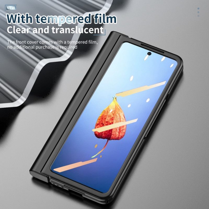 Cover Samsung Galaxy Z Fold 4 Guscio Smerigliato Con Stilo