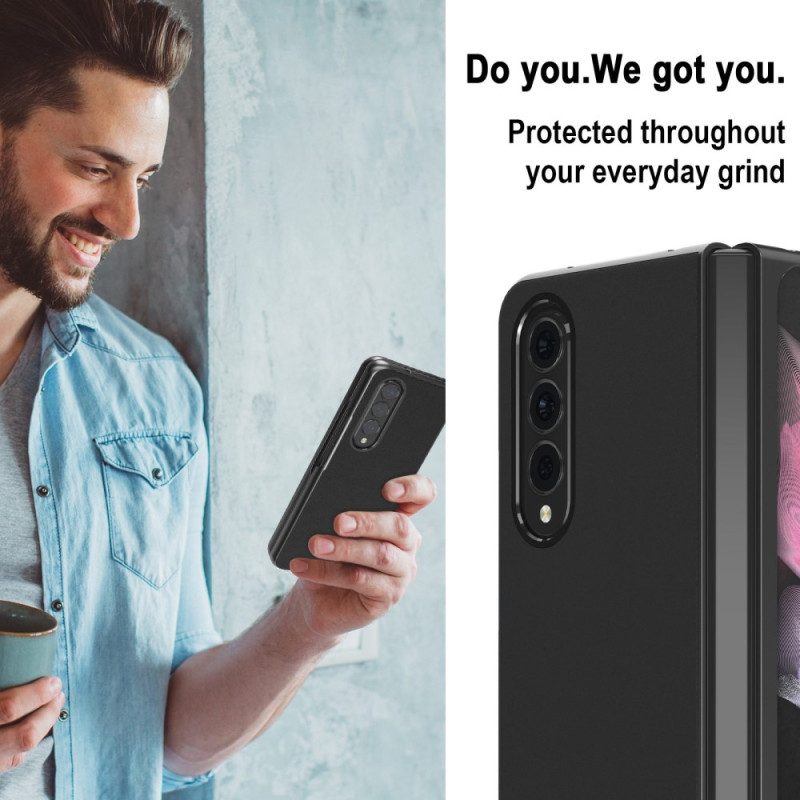 Cover Samsung Galaxy Z Fold 4 Lc. Imeeke Morbida Ecopelle