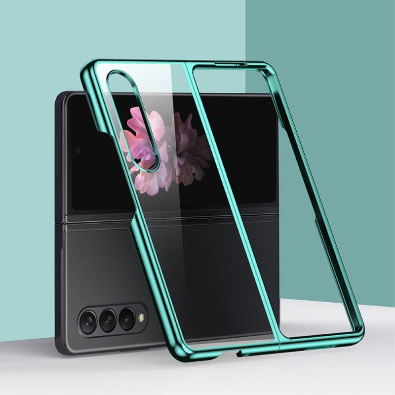 Cover Samsung Galaxy Z Fold 4 Metallico Trasparente
