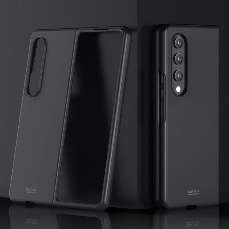 Cover Samsung Galaxy Z Fold 4 Tocco Di Pelle Ultra Sottile