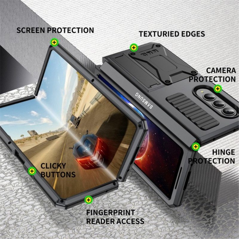 Cover Samsung Galaxy Z Fold 4 Tripli Materiali Ultra Resistenti