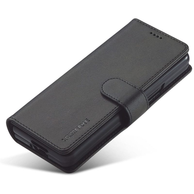 Custodia A Portafoglio Samsung Galaxy Z Fold 4 Lc. Imeeke Ecopelle Classica