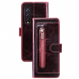 Custodia in pelle Samsung Galaxy Z Fold 4 Multitasche In Ecopelle
