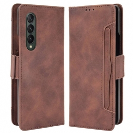 Custodia in pelle Samsung Galaxy Z Fold 4 Spia Lava