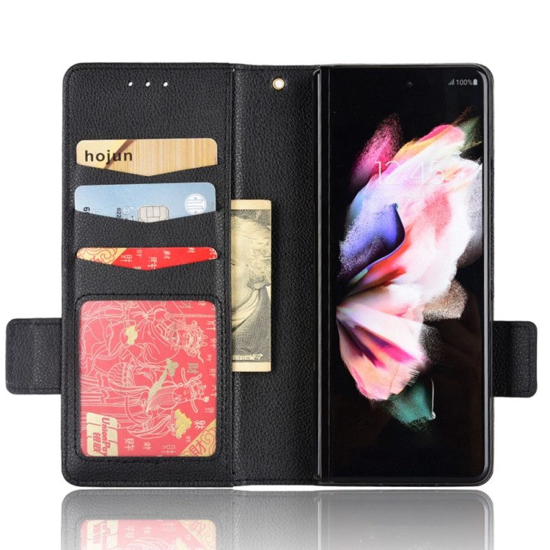 Custodia in pelle Samsung Galaxy Z Fold 4 Winston In Ecopelle