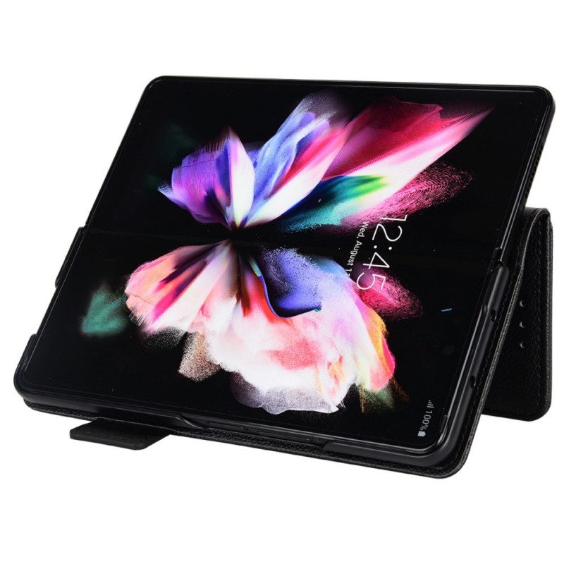 Custodia in pelle Samsung Galaxy Z Fold 4 Winston In Ecopelle