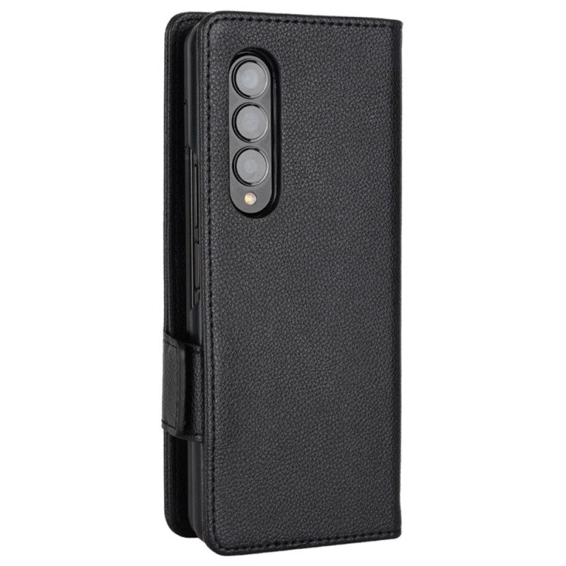 Custodia in pelle Samsung Galaxy Z Fold 4 Winston In Ecopelle