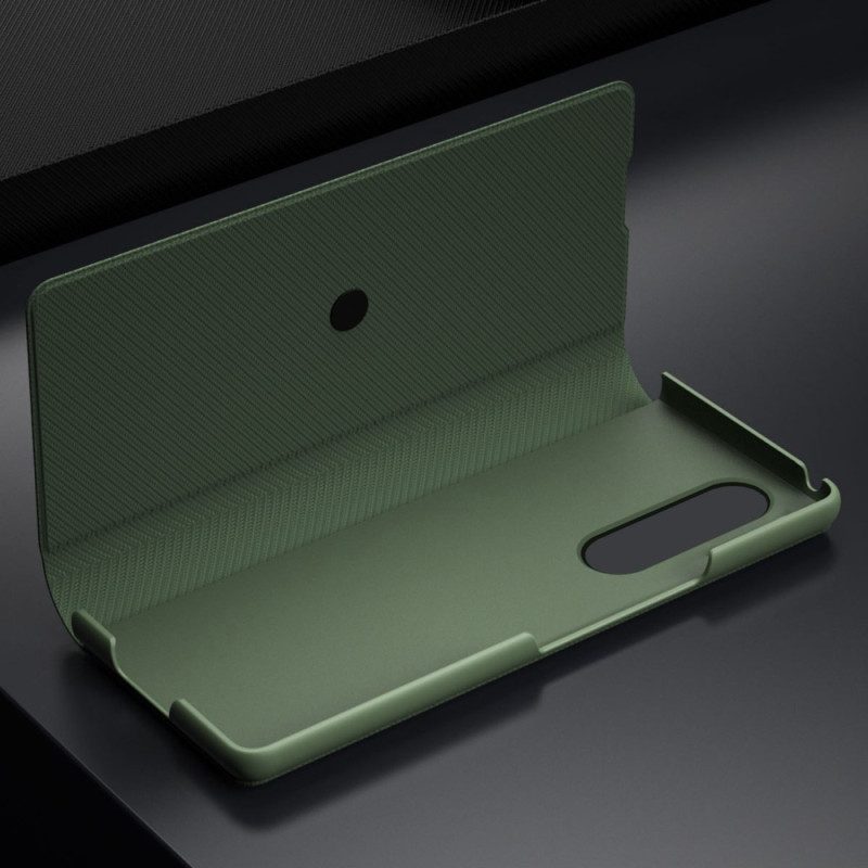 Folio Cover Samsung Galaxy Z Fold 4 Custodia in pelle Kefka