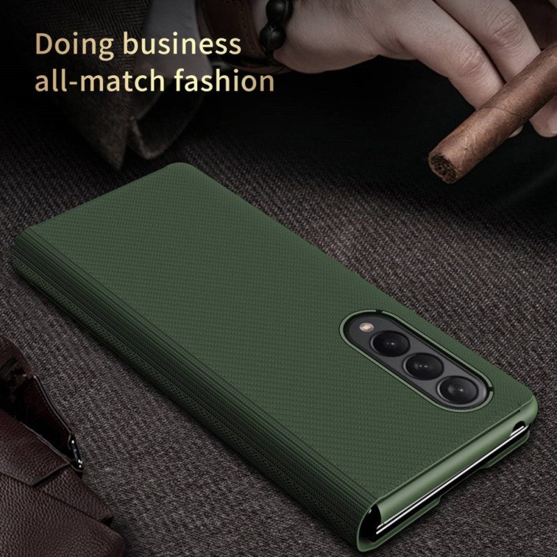 Folio Cover Samsung Galaxy Z Fold 4 Custodia in pelle Kefka