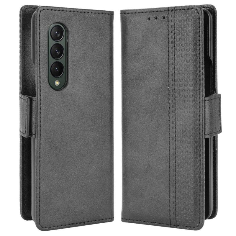 Folio Cover Samsung Galaxy Z Fold 4 Mosaico Retrò