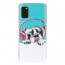 Cover Samsung Galaxy A41 Cane Fluorescente