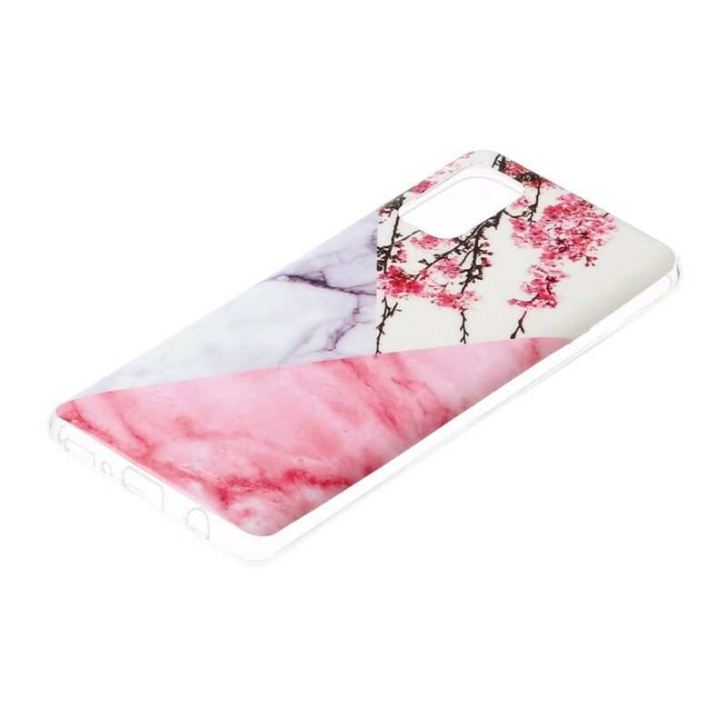 Cover Samsung Galaxy A41 Geometria Del Marmo