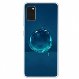 Cover Samsung Galaxy A41 Goccia D'acqua