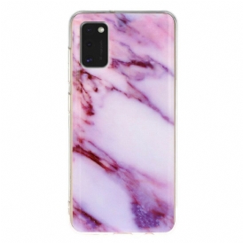 Cover Samsung Galaxy A41 Marmo Semplificato
