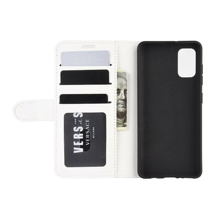 Custodia in pelle Samsung Galaxy A41 Effetto Pelle Pregiata