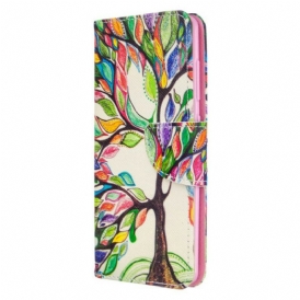 Folio Cover Samsung Galaxy A41 Albero Colorato