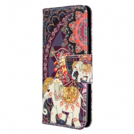 Folio Cover Samsung Galaxy A41 Elefante Indiano