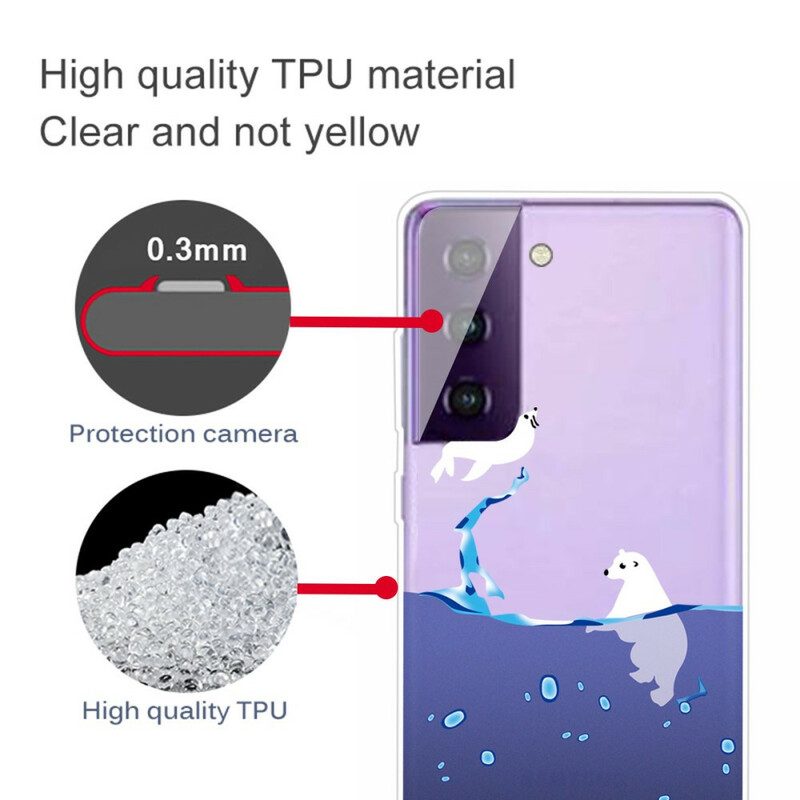 Cover Samsung Galaxy S21 5G Giochi Di Mare