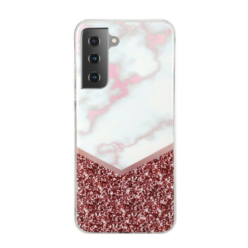 Cover Samsung Galaxy S21 5G Marmo Di Design